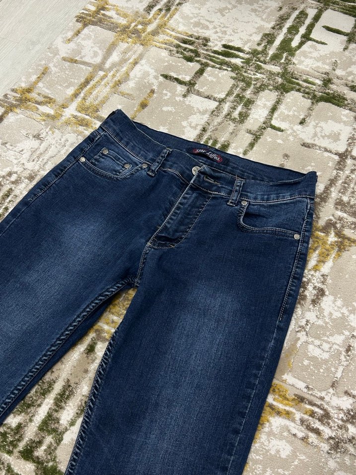 kadın y2k vintage düşük bel pantolon - Görsel 2