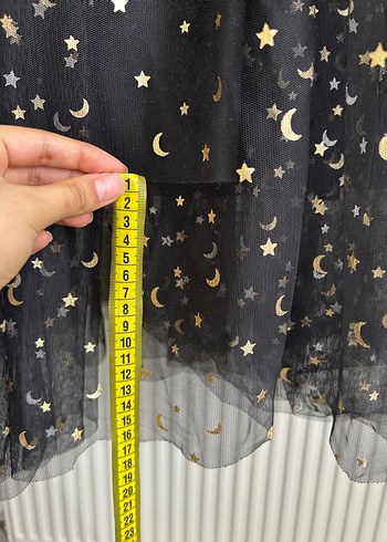 Siyah Uzun V Yaka Abiye Elbise - Görsel 10