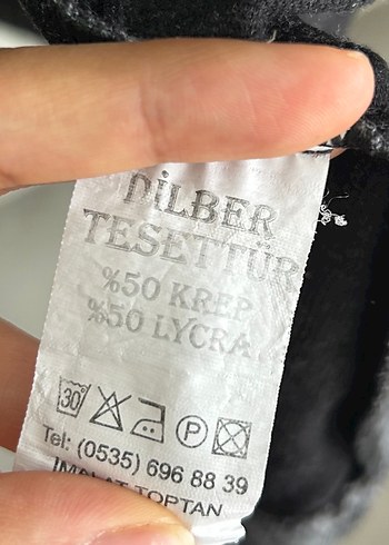 Gri Tesettür Elbise - Görsel 6