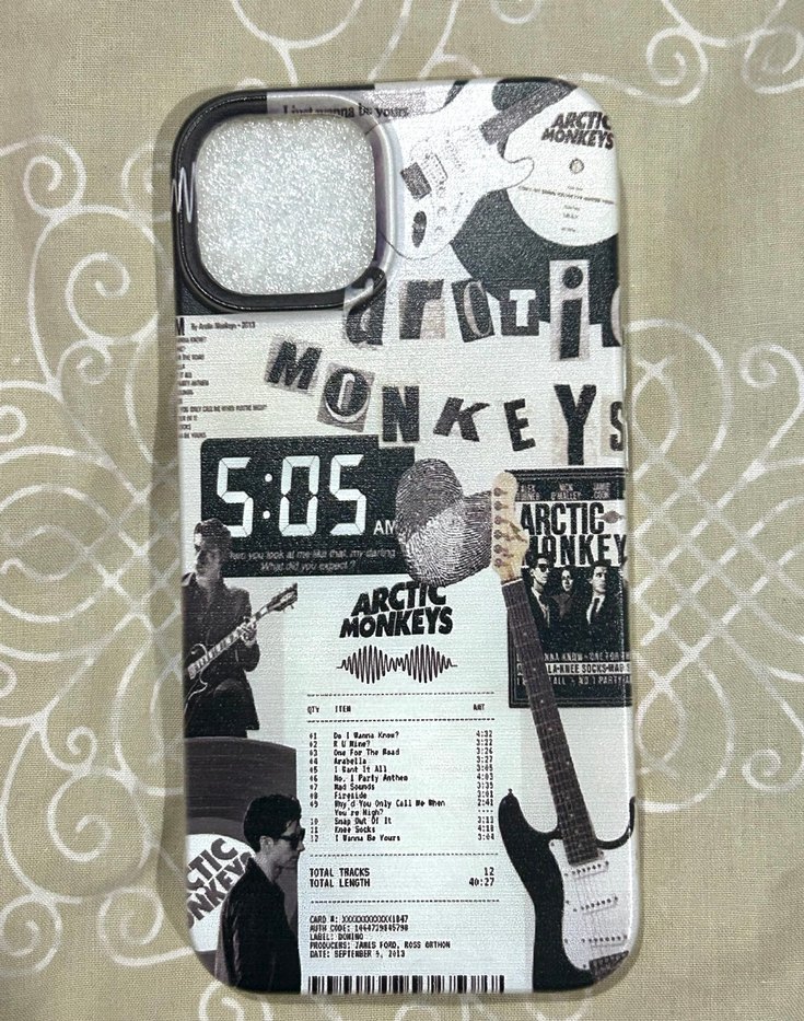 Arctic Monkeys Temalı İphone 13-14 Telefon Kılıfı - Görsel 4