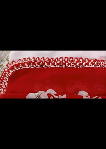 İĞNE OYASI YAZMA EŞARP - Görsel 6