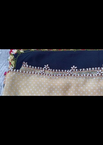 İĞNE OYASI YAZMA EŞARP - Görsel 2