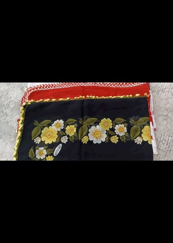 İĞNE OYASI YAZMA EŞARP - Görsel 4