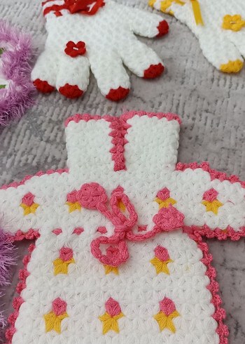 Renkli El Yapımı Banyo Lifi - Görsel 3