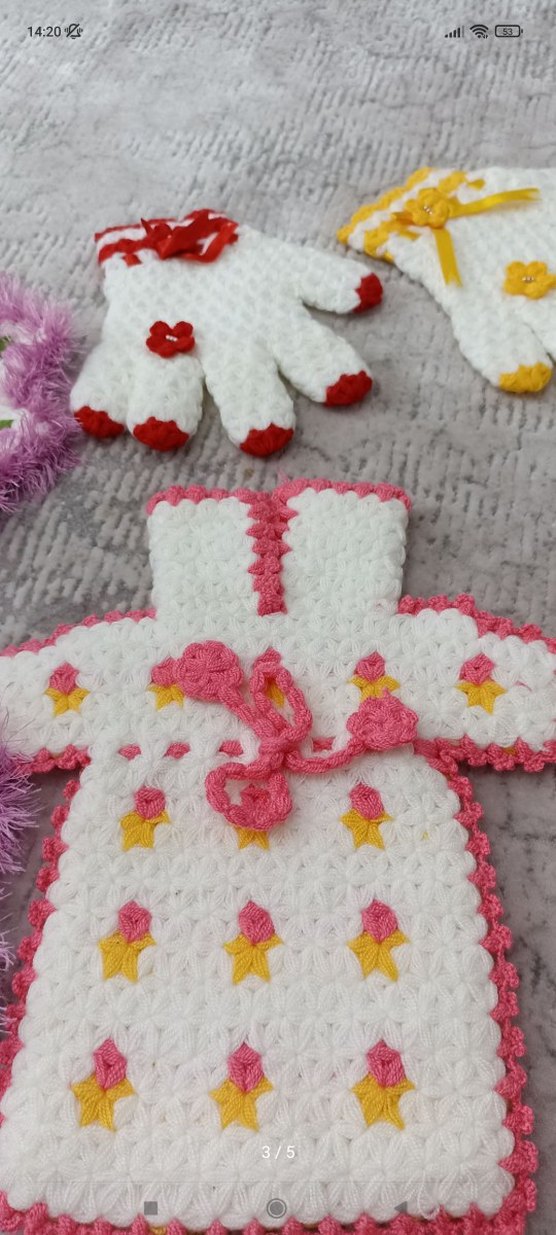 Renkli El Yapımı Banyo Lifi - Görsel 3