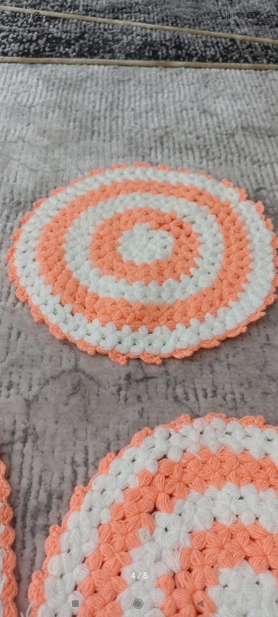 Renkli El Yapımı Banyo Lifi - Görsel 4