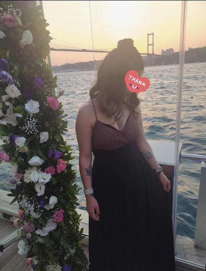 Siyah Uzun Abiye Elbise - Görsel 3