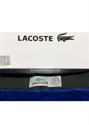 Lacoste Siyah Erkek Boxer m-l-Xl bedenleri mevcuttur - Görsel 4