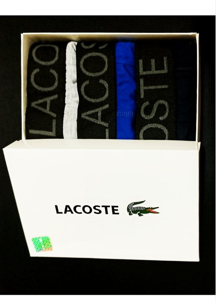 Lacoste Siyah Erkek Boxer m-l-Xl bedenleri mevcuttur - Görsel 3