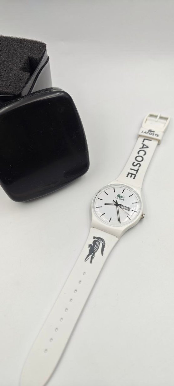 LACOSTE BEYAZ SAAT - Görsel 3
