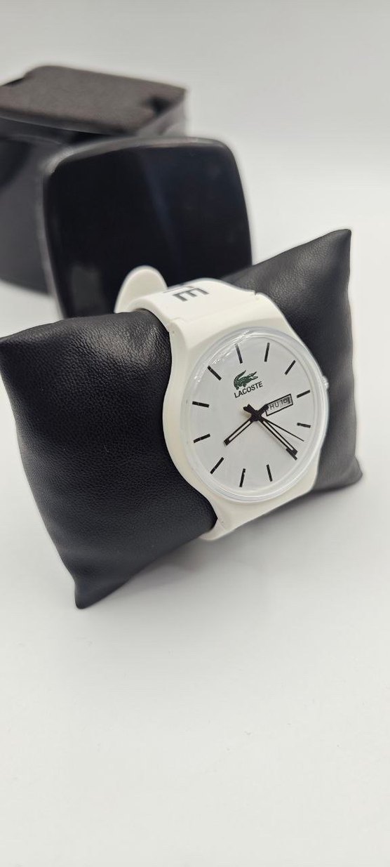 LACOSTE BEYAZ SAAT - Görsel 2