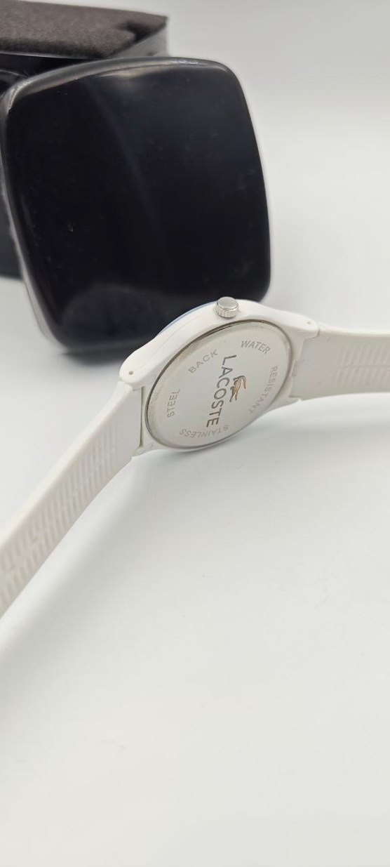 LACOSTE BEYAZ SAAT - Görsel 4