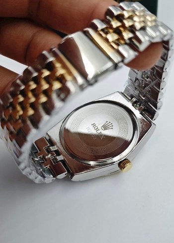 Rolex Yeşil Kadranlı Modern Klasik Erkek Saati - Görsel 6