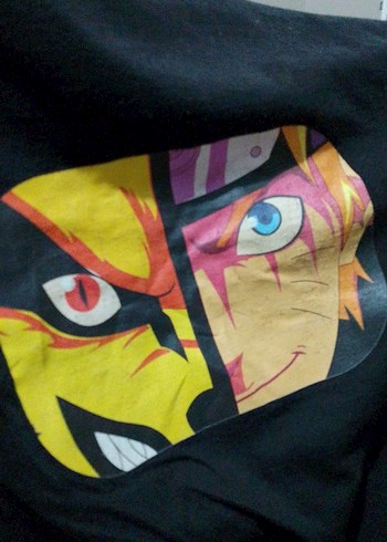 Sokak Stili Baskılı Siyah Hamile Tişörtü - Görsel 2