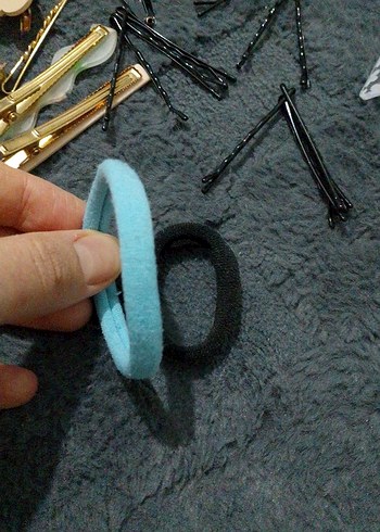 Kadın Çok Renkli Elastik Saç Aksesuarları - Görsel 13