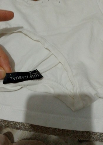 Baskılı Beyaz Hamile Atlet - Görsel 6