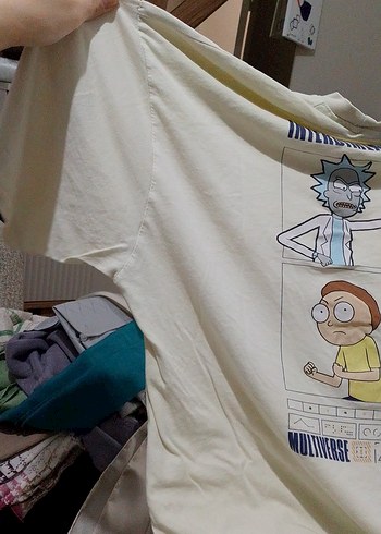 Baskılı Beyaz Hamile Tişörtü - Görsel 2