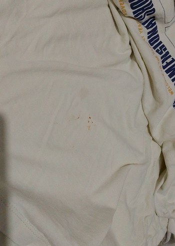 Baskılı Beyaz Hamile Tişörtü - Görsel 4