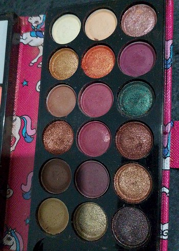 Canlı Renkli Çoklu Göz Farı Paleti - Görsel 3