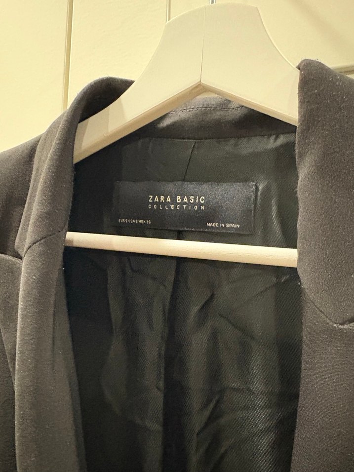 Zara uzun blazer ceket - Görsel 3
