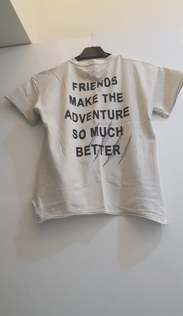 Zara Kids Çift Yönlü Pullu Kaplanlı Tişört - MİNİK LEKELİ - Görsel 2