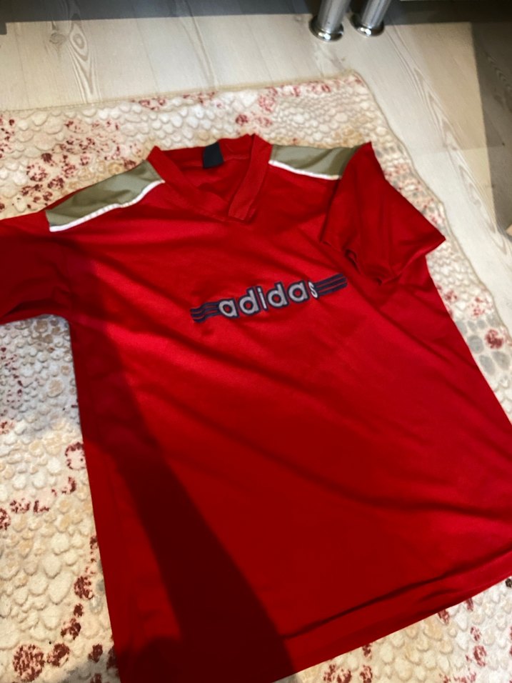 adidas kırmızı tişört - Görsel 4