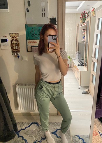 Yeşil eşofman altı - Görsel 2