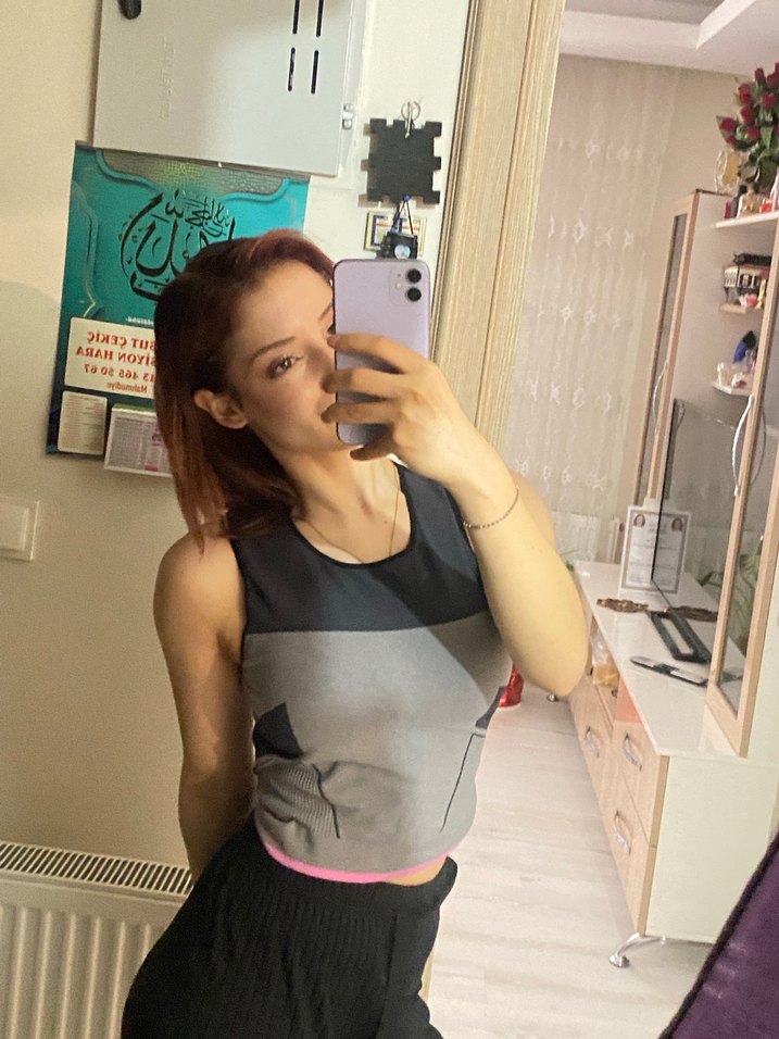 Gri Straplez Spor Üst - Görsel 3