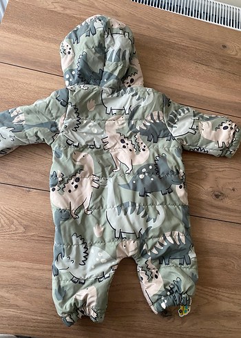 Gri Kamuflaj Desenli Bebek Mont- Tulum - Görsel 3