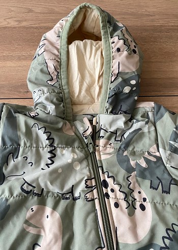 Gri Kamuflaj Desenli Bebek Mont- Tulum - Görsel 4