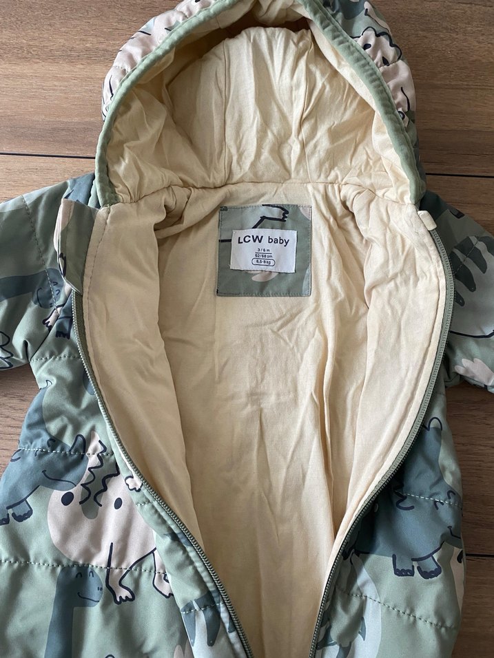 Gri Kamuflaj Desenli Bebek Mont- Tulum - Görsel 2