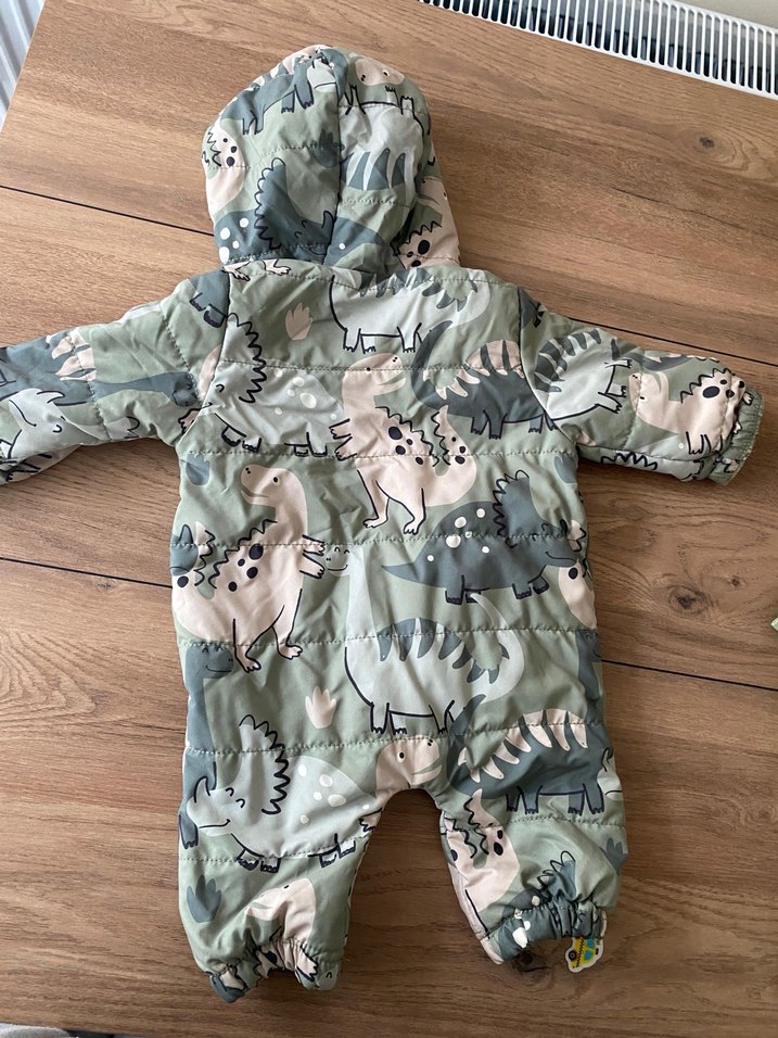 Gri Kamuflaj Desenli Bebek Mont- Tulum - Görsel 3