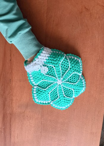 Turkuaz Renkli Duş Lifi - Görsel 3