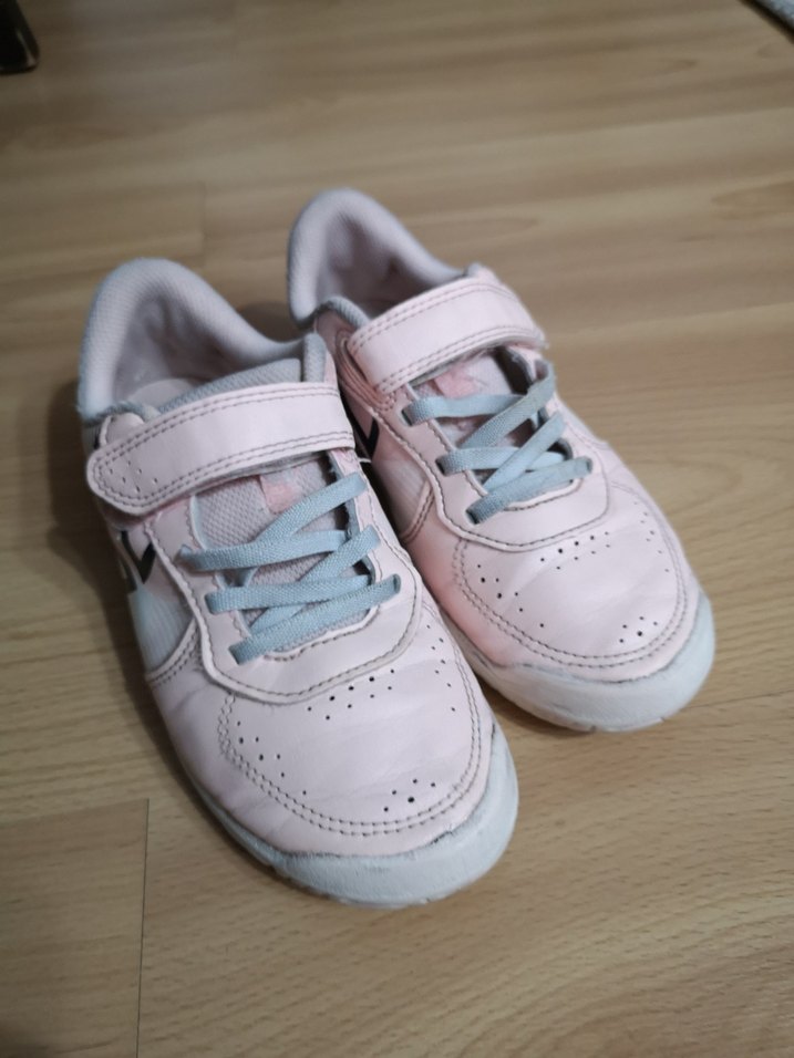 Kız Çocuk Pembe Cırt Cırtlı Spor Ayakkabı - Görsel 2