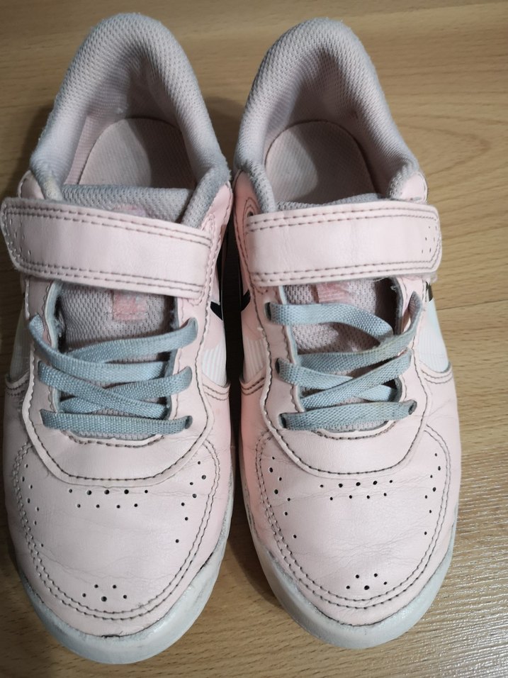 Kız Çocuk Pembe Cırt Cırtlı Spor Ayakkabı - Görsel 5