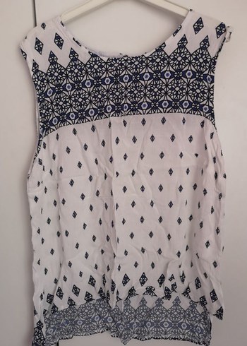 Bağlama Desenli Hafif Mavi Bol Kesim Mini Kot Şort - Görsel 2