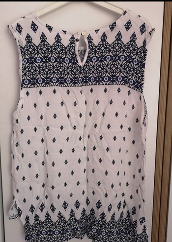 Bağlama Desenli Hafif Mavi Bol Kesim Mini Kot Şort - Görsel 3