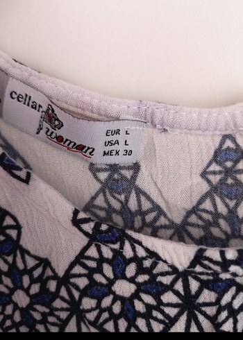 Bağlama Desenli Hafif Mavi Bol Kesim Mini Kot Şort - Görsel 5