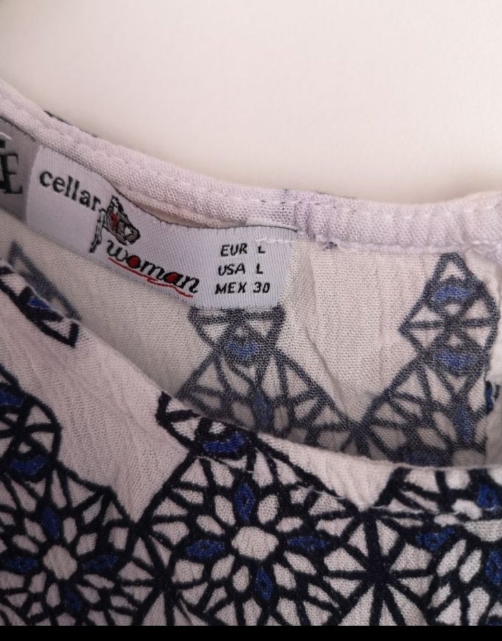 Bağlama Desenli Hafif Mavi Bol Kesim Mini Kot Şort - Görsel 5