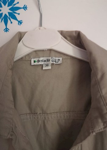 Bej Kemerli Midi Kadın Elbise - Görsel 5