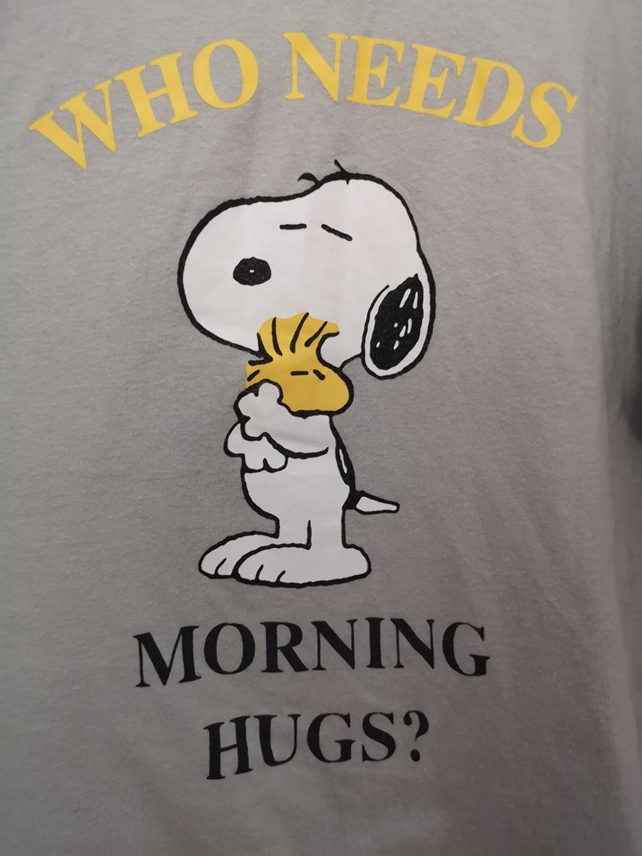 Gri Baskılı Uzun Kollu Kadın Sweatshirt - Görsel 2