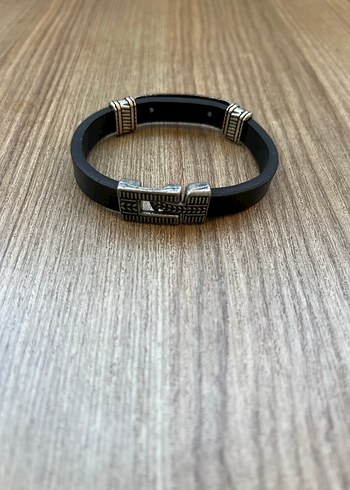 Gri Vintage Erkek Bileklik - Görsel 3