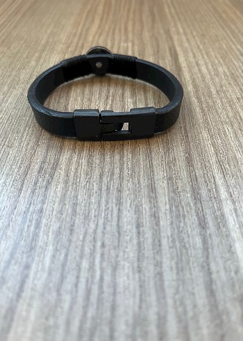 Siyah Biker Erkek Bileklik - Görsel 3