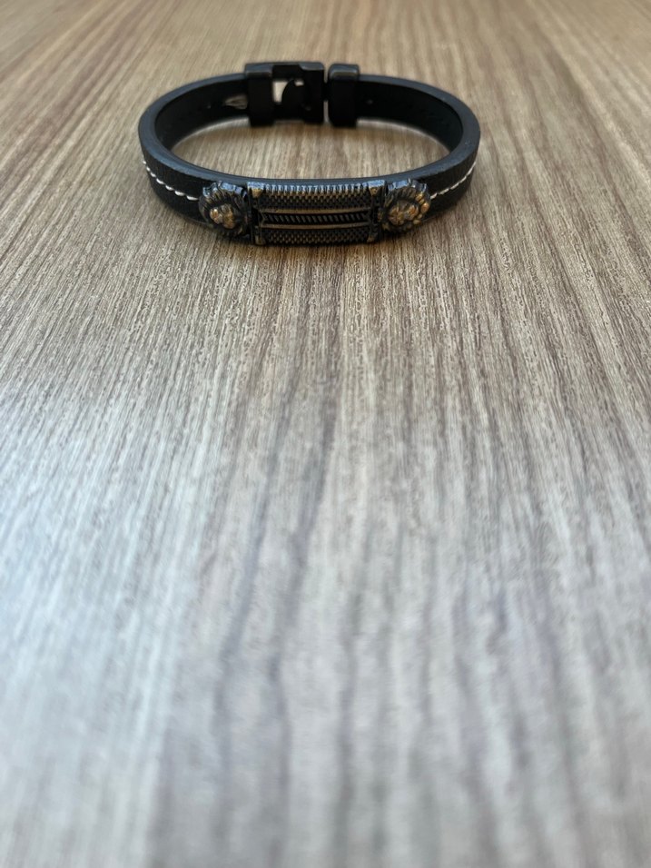 Bohem Gri Erkek Bileklik - Görsel 2