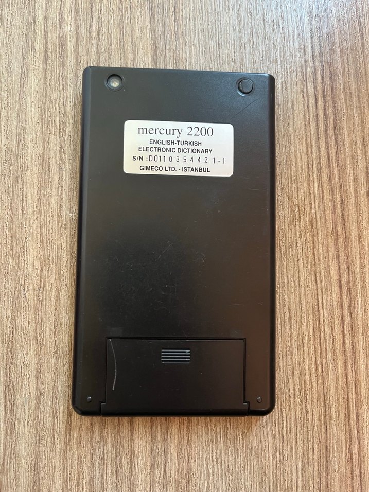Mercury 2200 Elektronik Türkçe-İngilizce Hesap Makinesi - Görsel 2