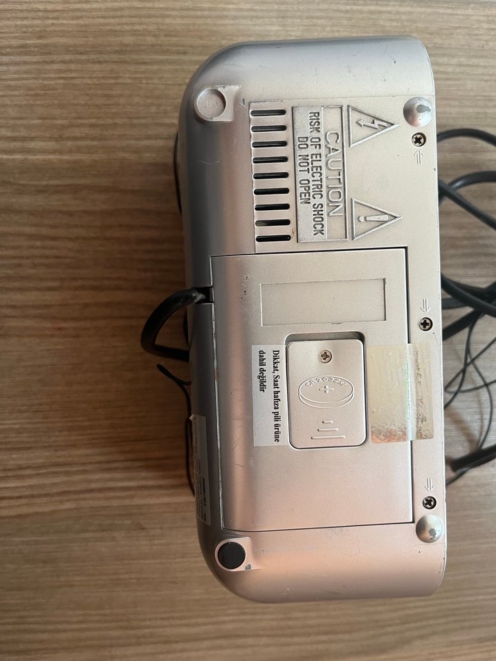 Siyah Müzik Sistemi Kontrol Paneli - Görsel 5