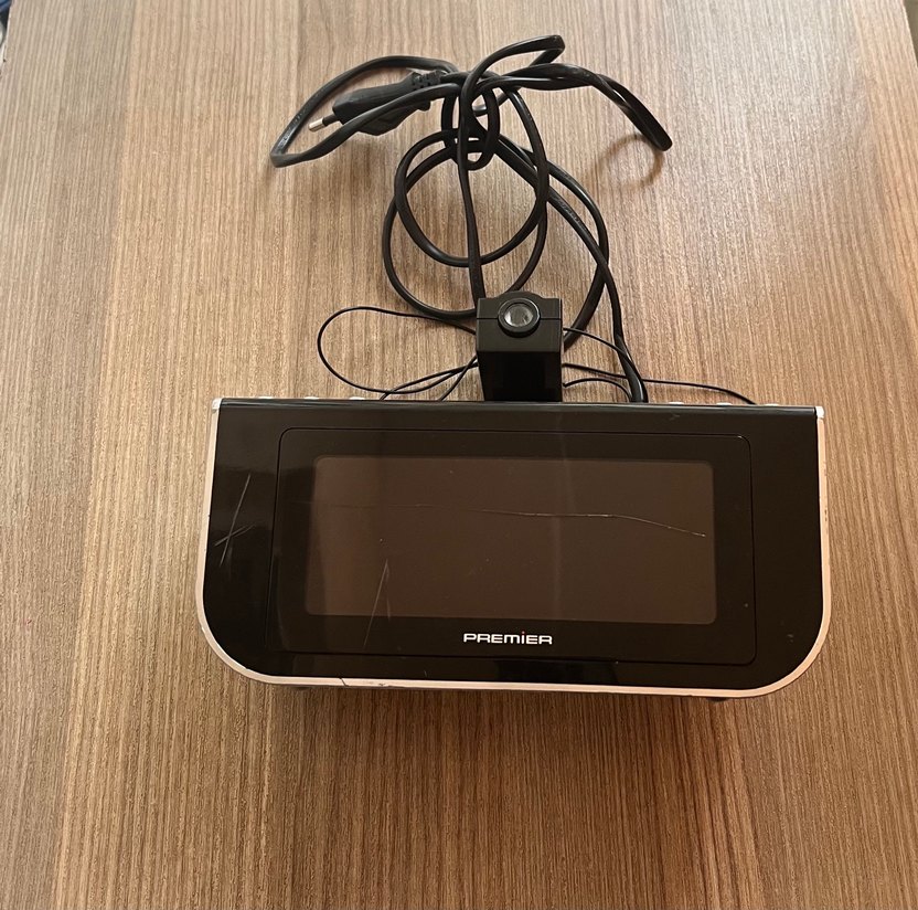 Siyah Müzik Sistemi Kontrol Paneli - Görsel 2