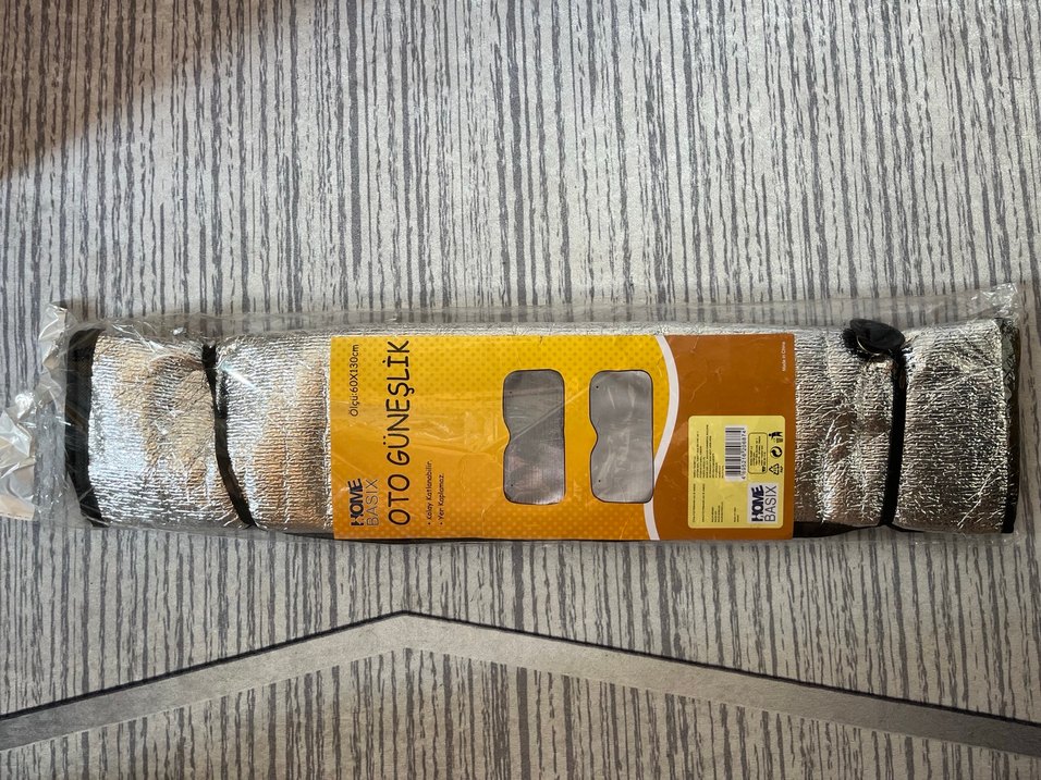 Home Basic Oto Güneşlik Ön Cam İçin Yansıtıcı Güneş Koruyucu - Görsel 4