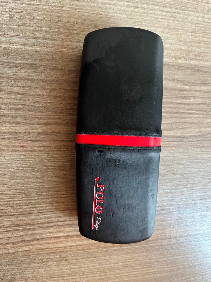 Kırmızı Fermuarlı Kadın Gözlük Kutusu - Görsel 2