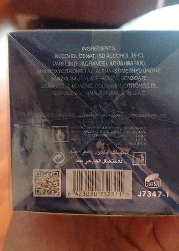 Johnwin General Erkek Parfümü Altın Renk - Görsel 2